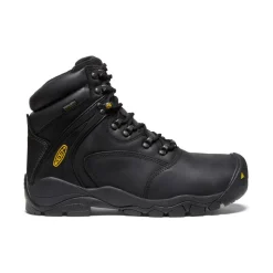 Clearance Men'S Louisville 6" Waterproof Boot (Steel Toe) | Black Men Work Boots & Shoes
