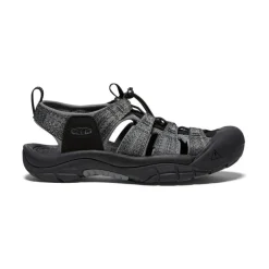 Online Men'S Newport H2 | Black/Steel Grey Men Sandals