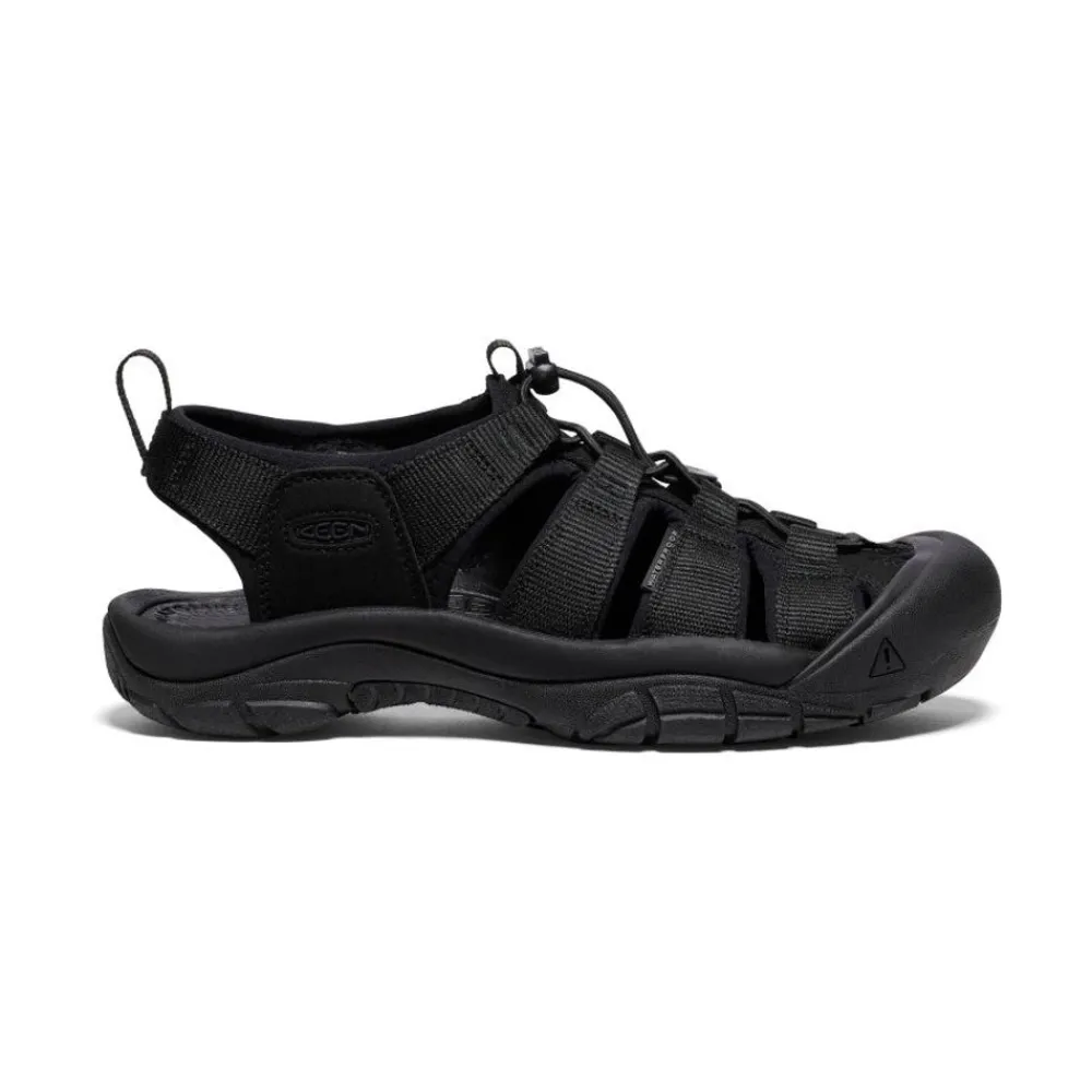 Discount Men'S Newport H2 | Triple Black Men Sandals