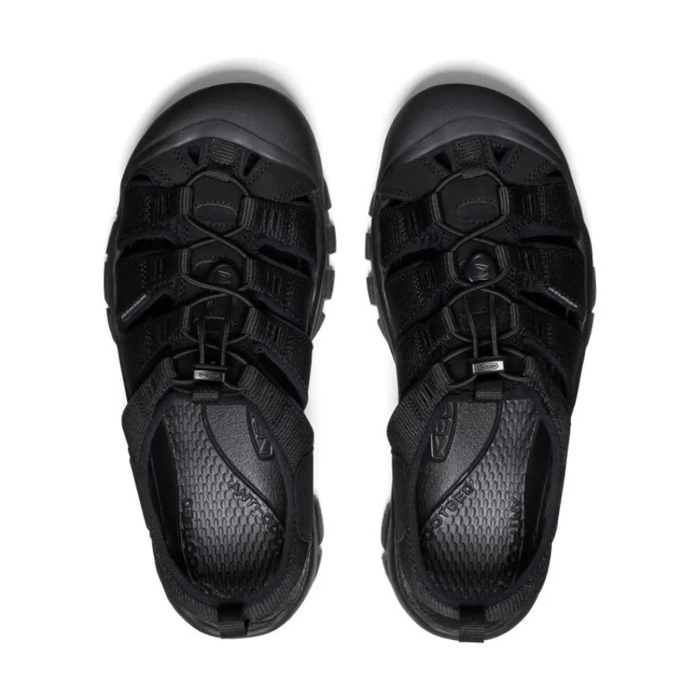 Discount Men'S Newport H2 | Triple Black Men Sandals