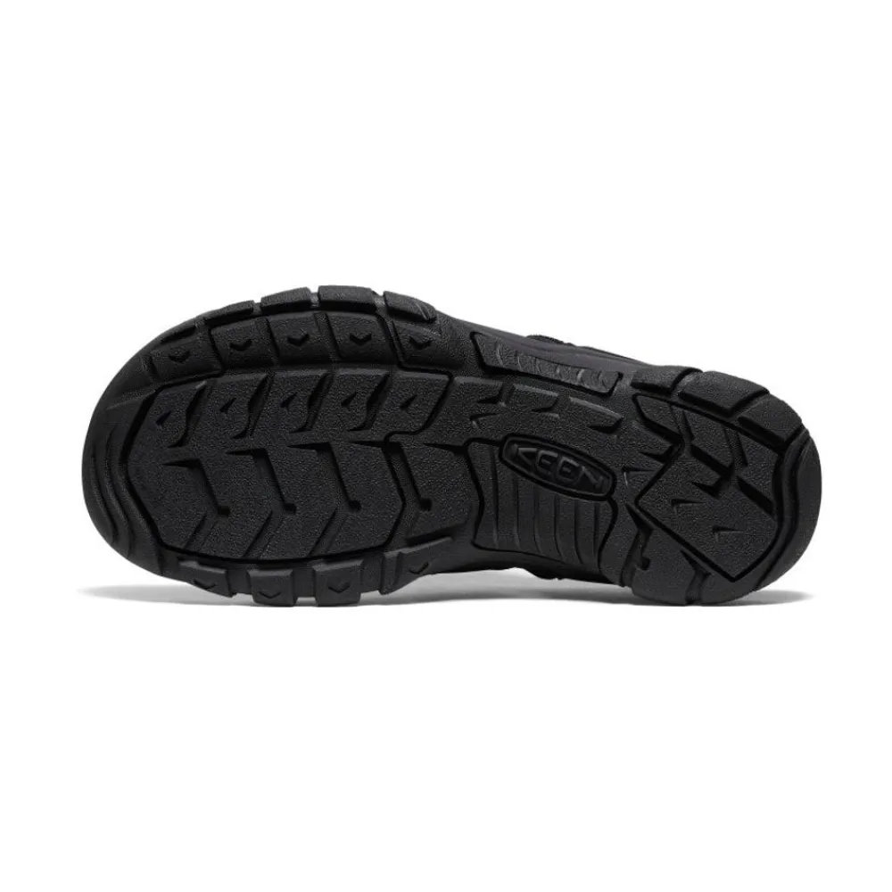 Discount Men'S Newport H2 | Triple Black Men Sandals
