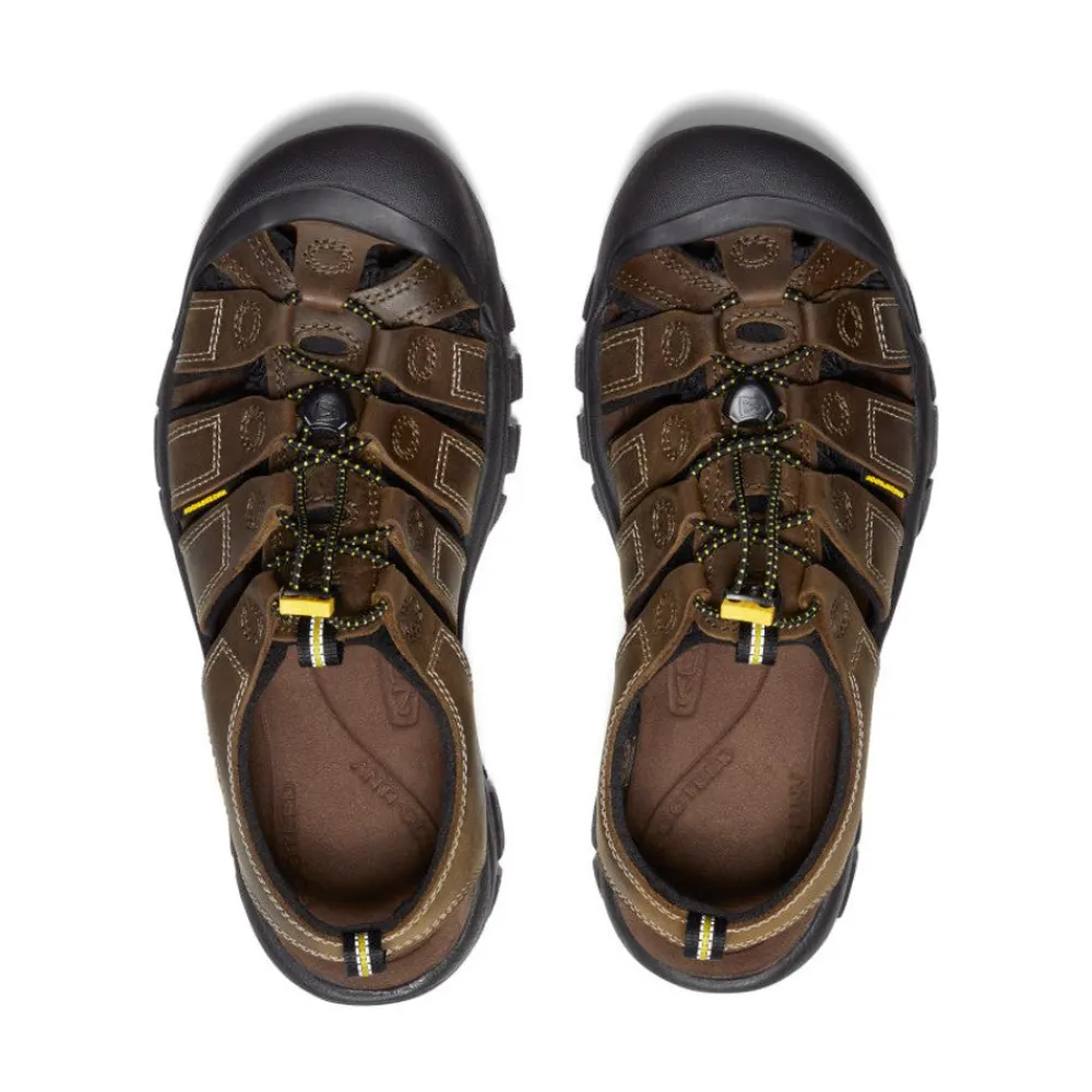 Outlet Men'S Newport Leather | Bison Men Sandals