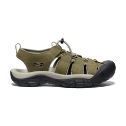 Outlet Men'S Newport Leather | Martini Olive/Brindle Men Sandals
