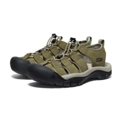 Outlet Men'S Newport Leather | Martini Olive/Brindle Men Sandals