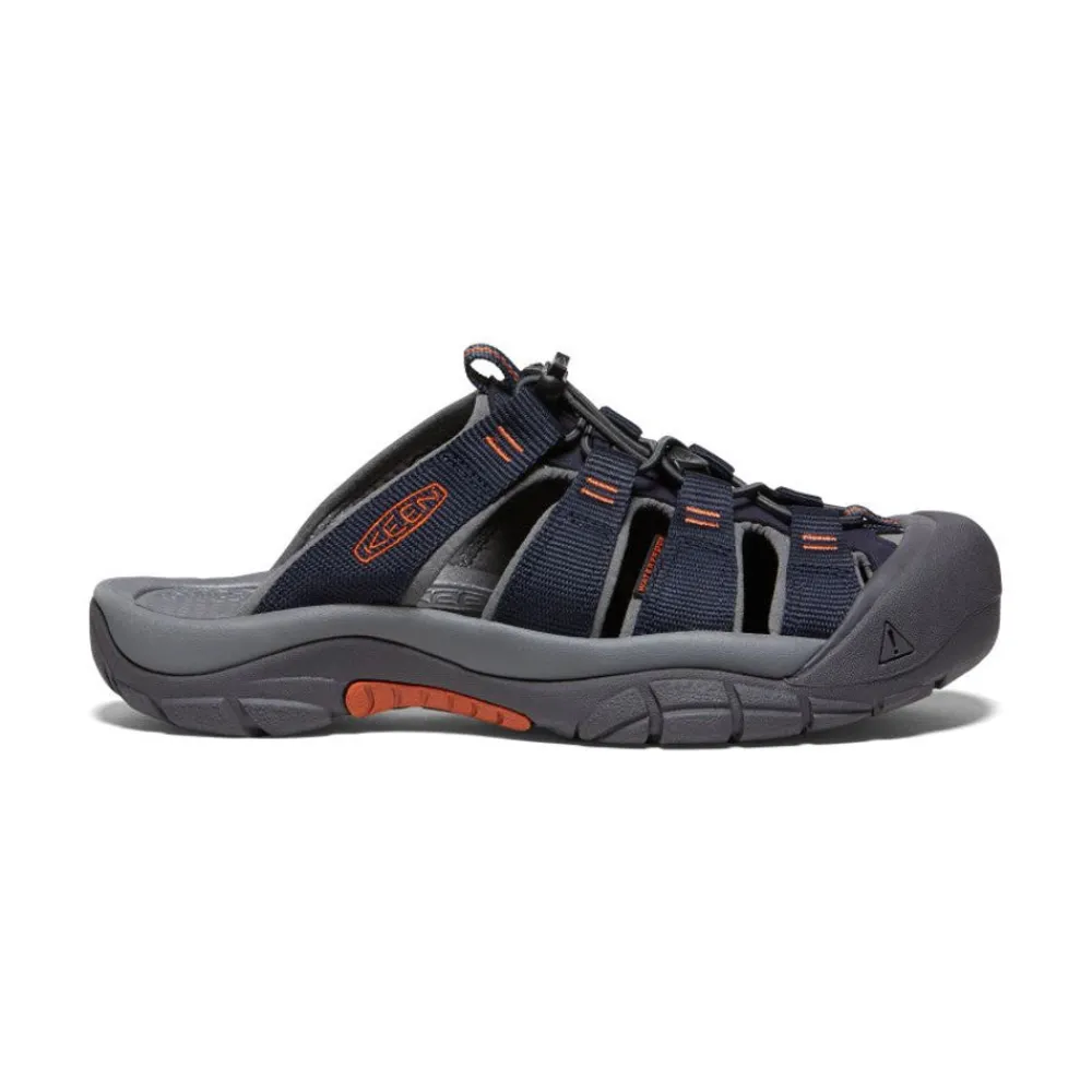 New Men'S Newport Slide | Sky Captain/Bombay Brown Men Slip-Ons