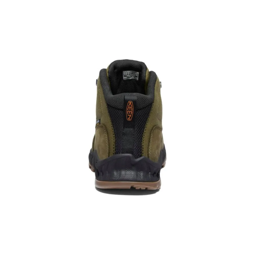 Outlet Men'S Nxis Explorer Waterproof Boot | Dark Olive/Black Men Boots