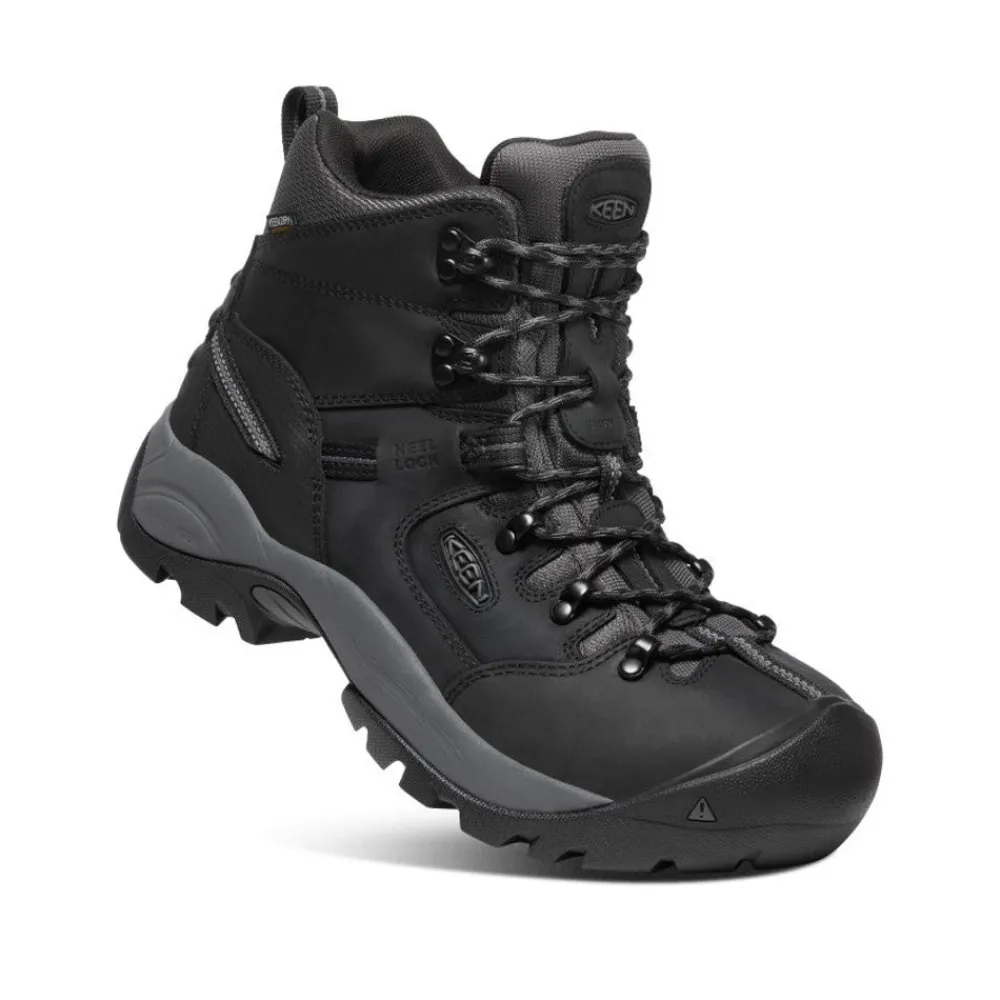 Best Men'S Pittsburgh Energy 6" Waterproof Boot (Carbon Fiber Toe) | Black/Forged Iron Men Work Boots & Shoes