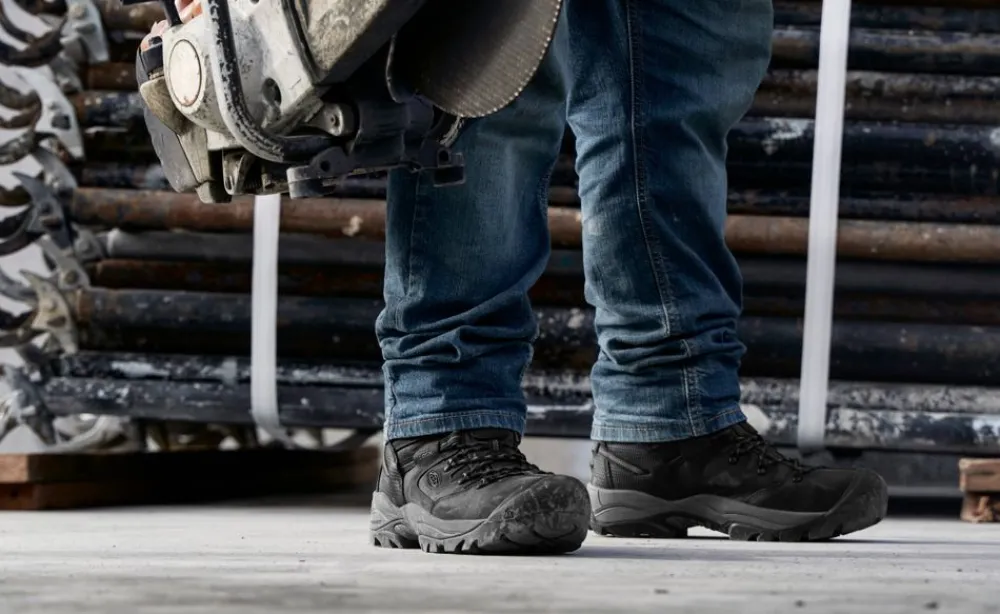 Best Men'S Pittsburgh Energy 6" Waterproof Boot (Carbon Fiber Toe) | Black/Forged Iron Men Work Boots & Shoes