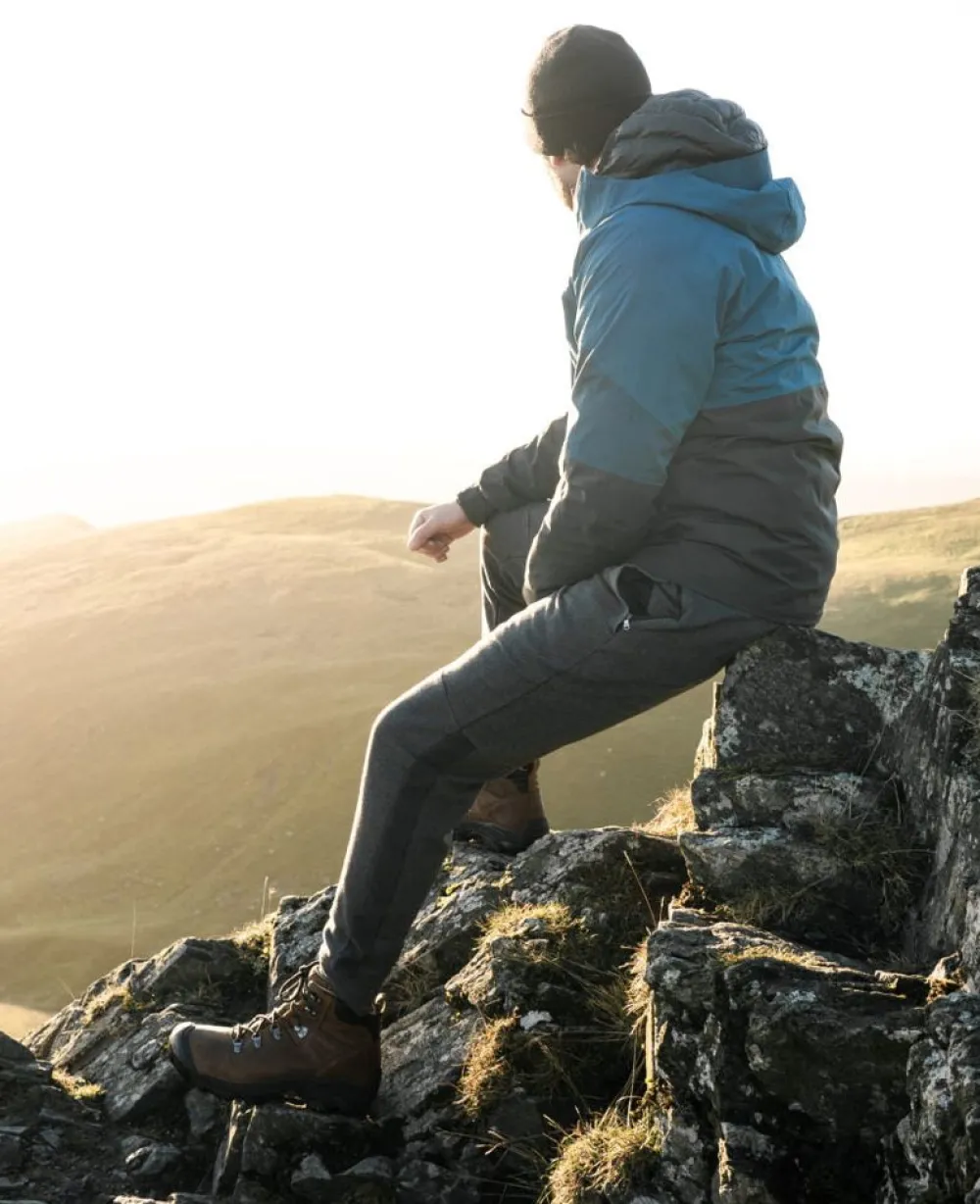 Sale Men'S Pyrenees Waterproof Hiking Boot | Black/Legion Blue Men Boots