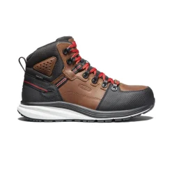 Fashion Men'S Red Hook Waterproof Boot (Carbon-Fiber Toe) | Tobacco/Black Men Work Boots & Shoes