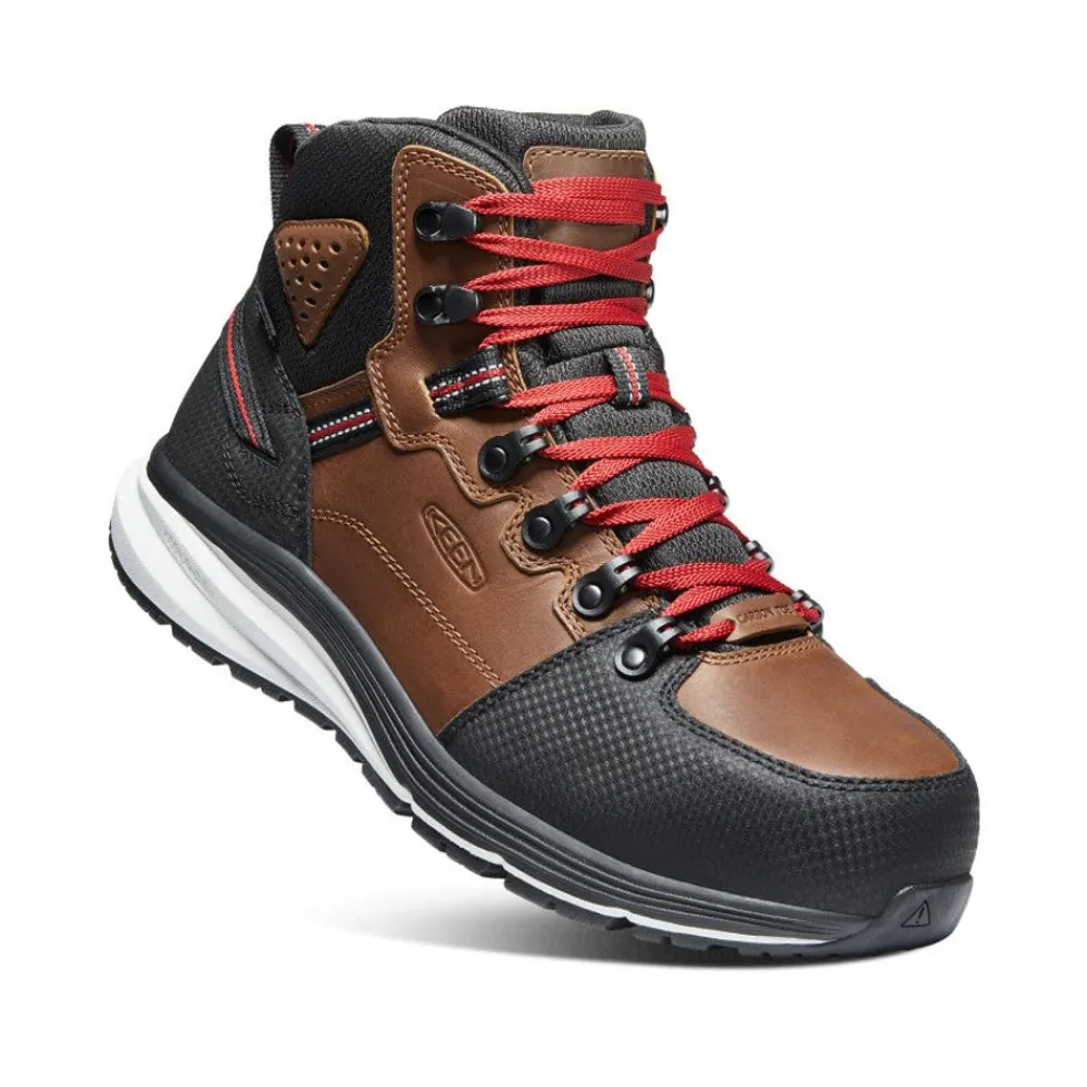 Fashion Men'S Red Hook Waterproof Boot (Carbon-Fiber Toe) | Tobacco/Black Men Work Boots & Shoes
