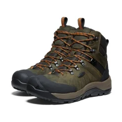 Outlet Men'S Revel Iv Polar Waterproof Boot | Dark Olive/Marmalade Men Boots