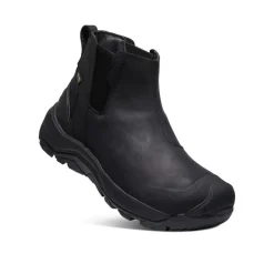 Sale Men'S Revel Iv Waterproof Chelsea | Black/Black Men Boots