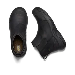 Sale Men'S Revel Iv Waterproof Chelsea | Black/Black Men Boots