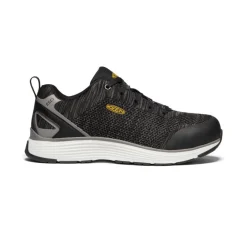 Fashion Men'S Sparta Esd (Aluminum Toe) | Black/Grey Flannel Men Work Boots & Shoes