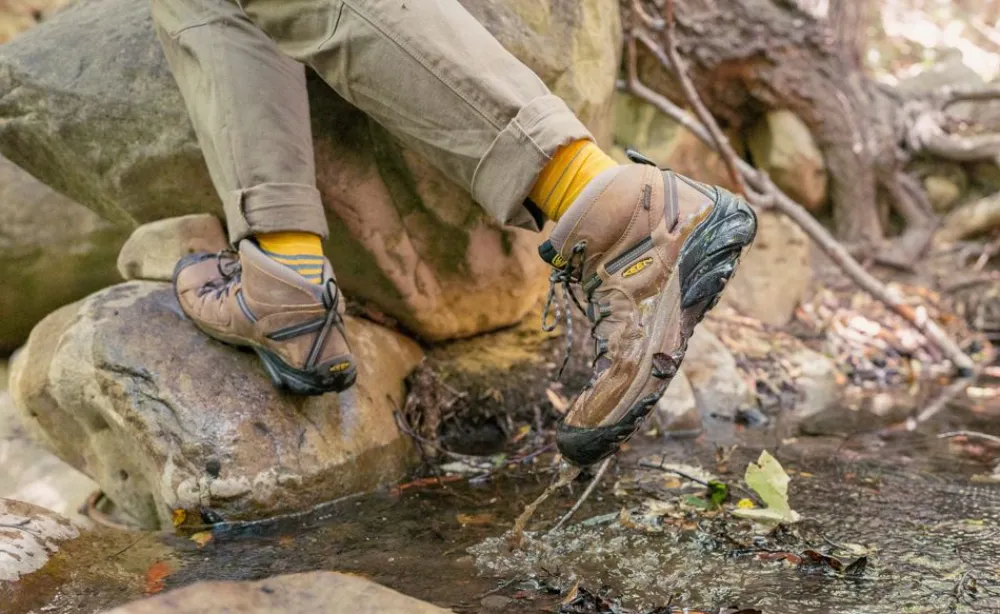 Clearance Men'S Targhee Ii Mid Waterproof Hiking Boots | Shitake/Brindle Men Boots