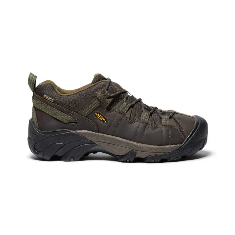 Fashion Men'S Targhee Ii Waterproof Wide | Canteen/Dark Olive Men Shoes