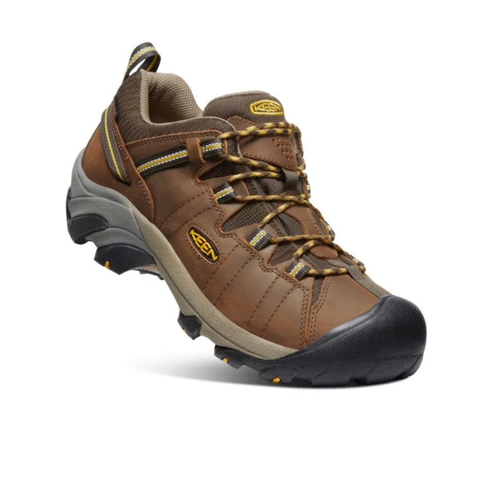 Discount Men'S Targhee Ii Waterproof Wide | Cascade Brown/Golden Yellow Men Shoes