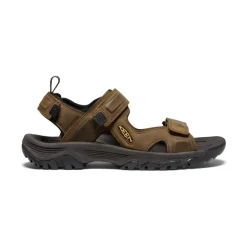 Hot Men'S Targhee Iii Open Toe Sandal | Bison/Mulch Men Sandals
