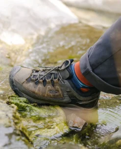 Outlet Men'S Targhee Iii Waterproof | Bungee Cord/Black Men Shoes