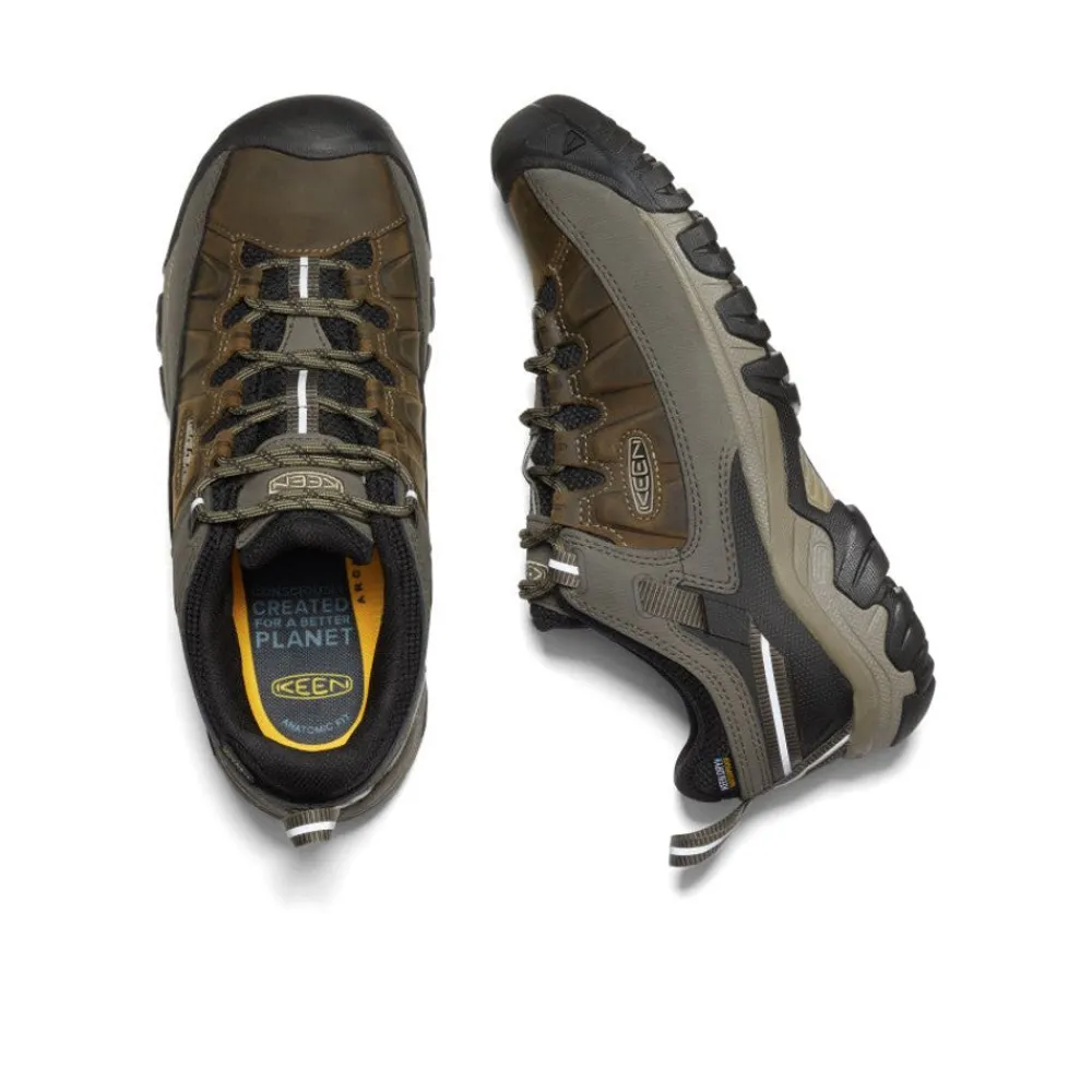 Discount Men'S Targhee Iii Waterproof Wide | Bungee Cord/Black Men Shoes