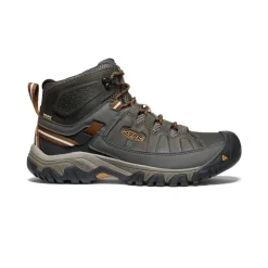 Hot Men'S Targhee Iii Waterproof Mid Wide | Black Olive/Golden Brown Men Boots