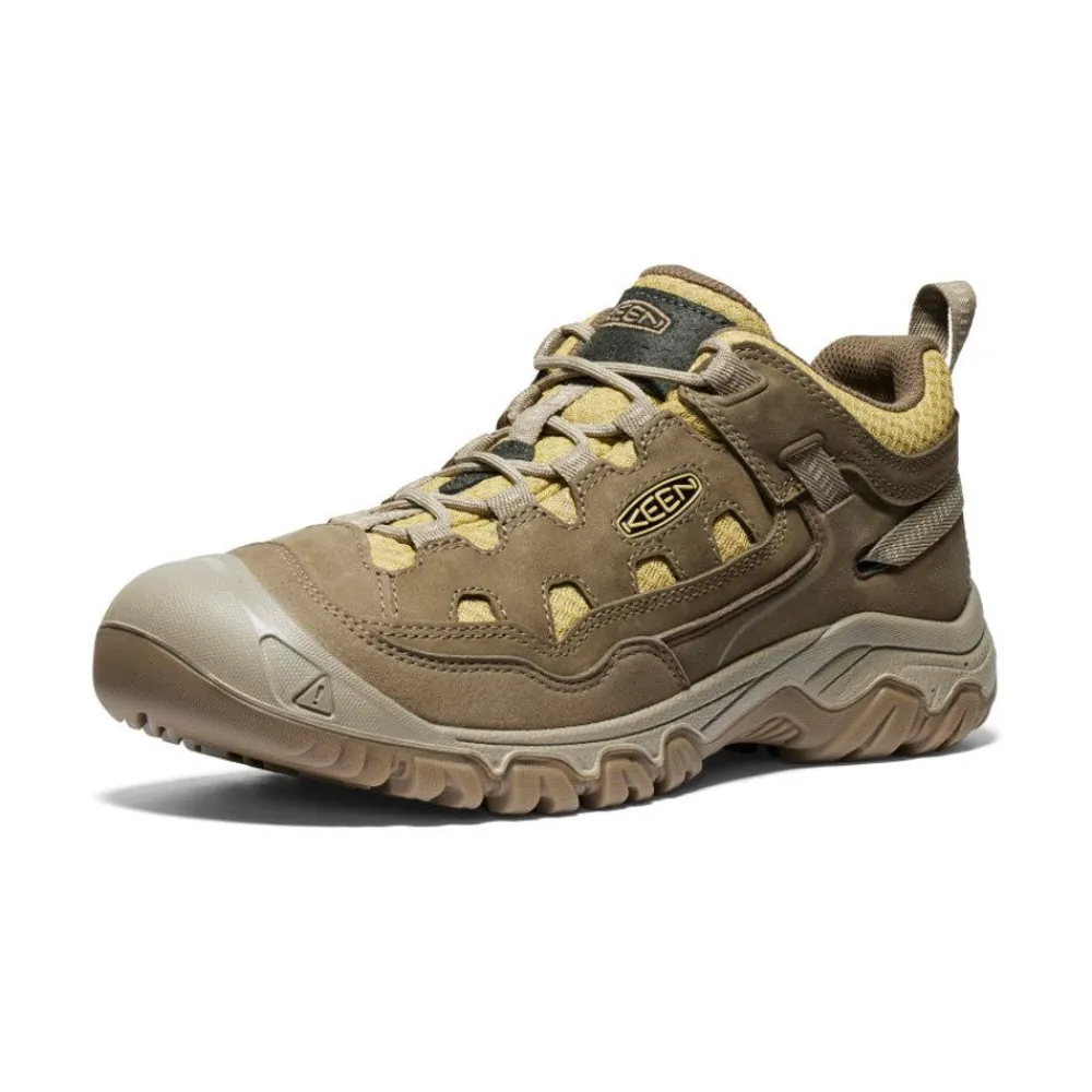 Hot Men'S Targhee Iv Vented Hiking Shoe | Canteen/Khaki Men Shoes