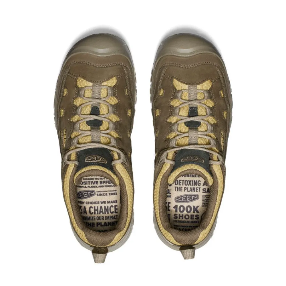 Hot Men'S Targhee Iv Vented Hiking Shoe | Canteen/Khaki Men Shoes