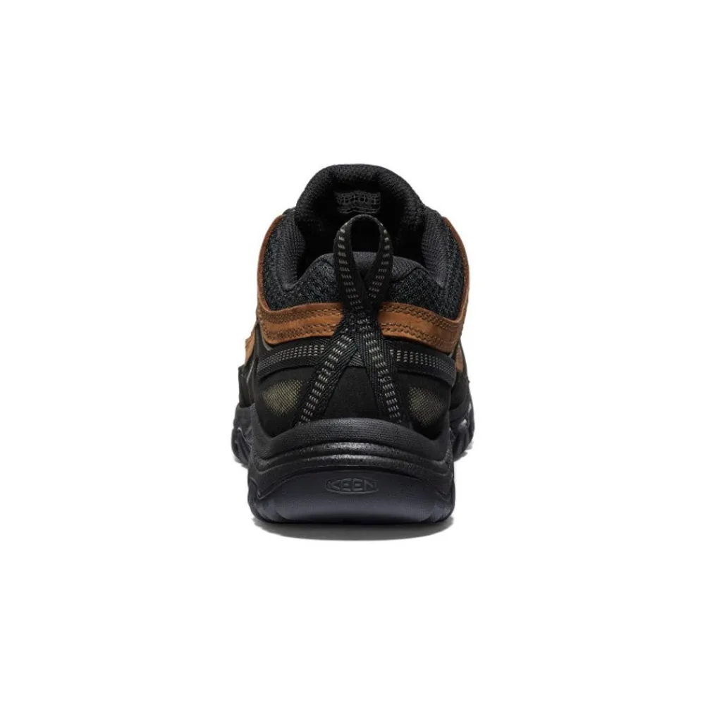 Clearance Men'S Targhee Iv Vented Hiking Shoe | Bison/Golden Yellow Men Shoes