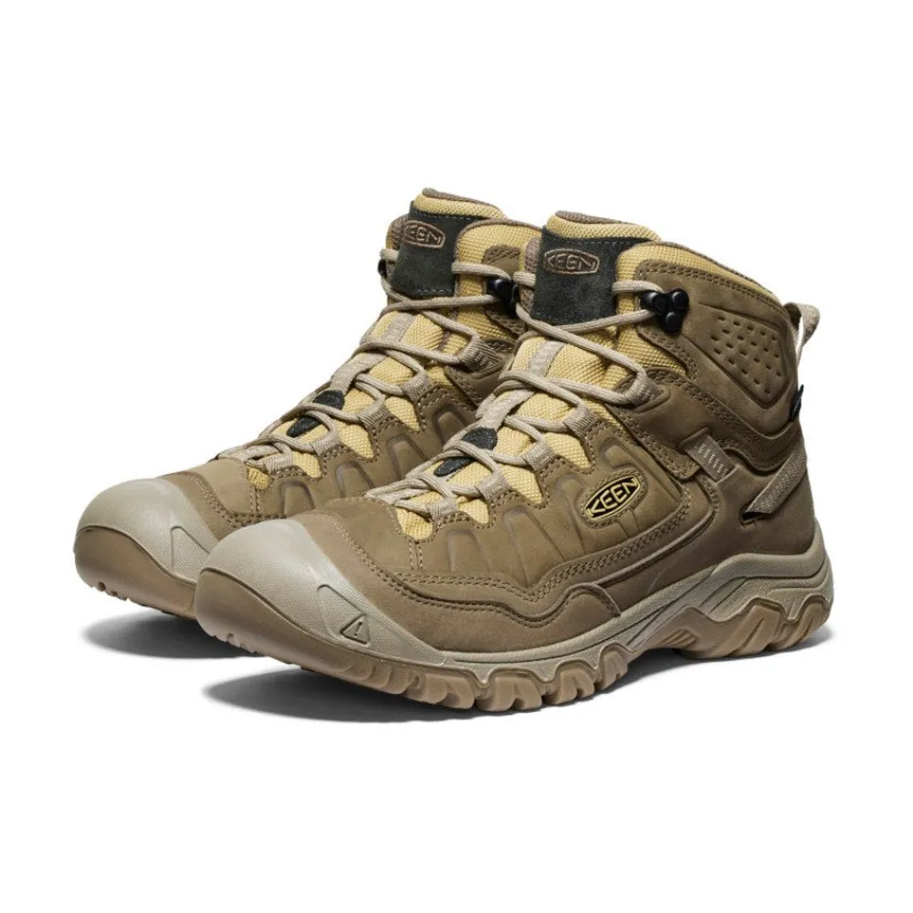 Hot Men'S Targhee Iv Waterproof Hiking Boot | Canteen/Khaki Men Boots