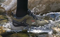 Sale Men'S Targhee Iv Wide Waterproof Hiking Shoe | Bison/Black Men Shoes