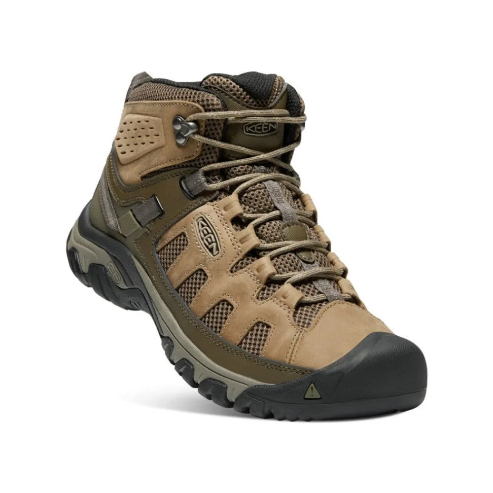 Fashion Men'S Targhee Vent Mid | Olivia/Bungee Cord Men Boots