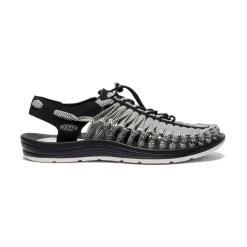 Outlet Men'S Uneek Flat Cord Sneaker X Rfw | Black/Birch Men Sandals