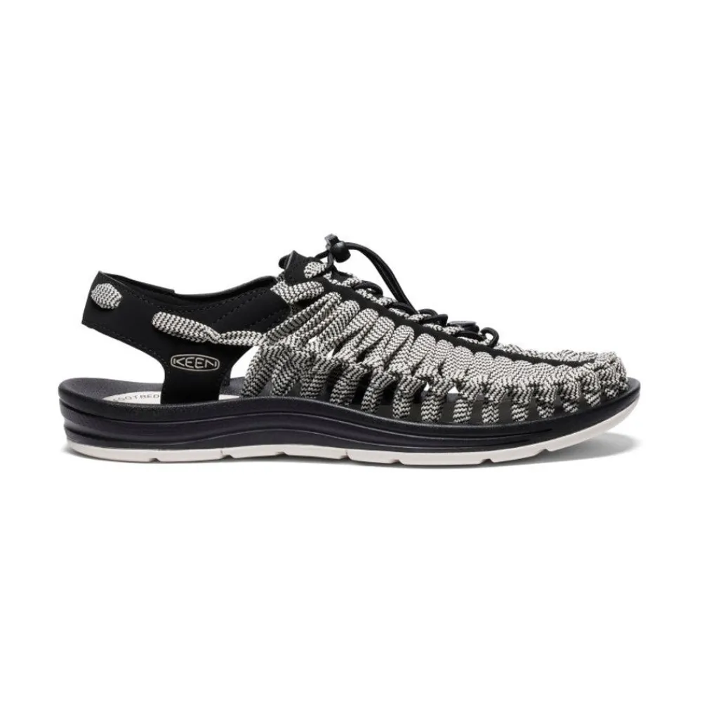 Outlet Men'S Uneek Flat Cord Sneaker X Rfw | Black/Birch Men Sandals