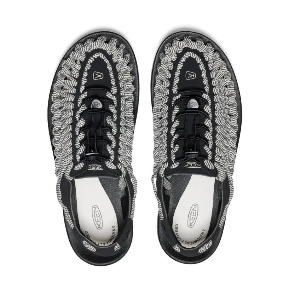 Outlet Men'S Uneek Flat Cord Sneaker X Rfw | Black/Birch Men Sandals