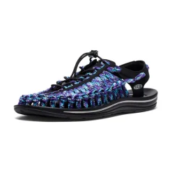 Sale Men'S Uneek Flat Cord Sneaker X Bamboo Shoots | Black/Tillandsia Purple Men Sandals