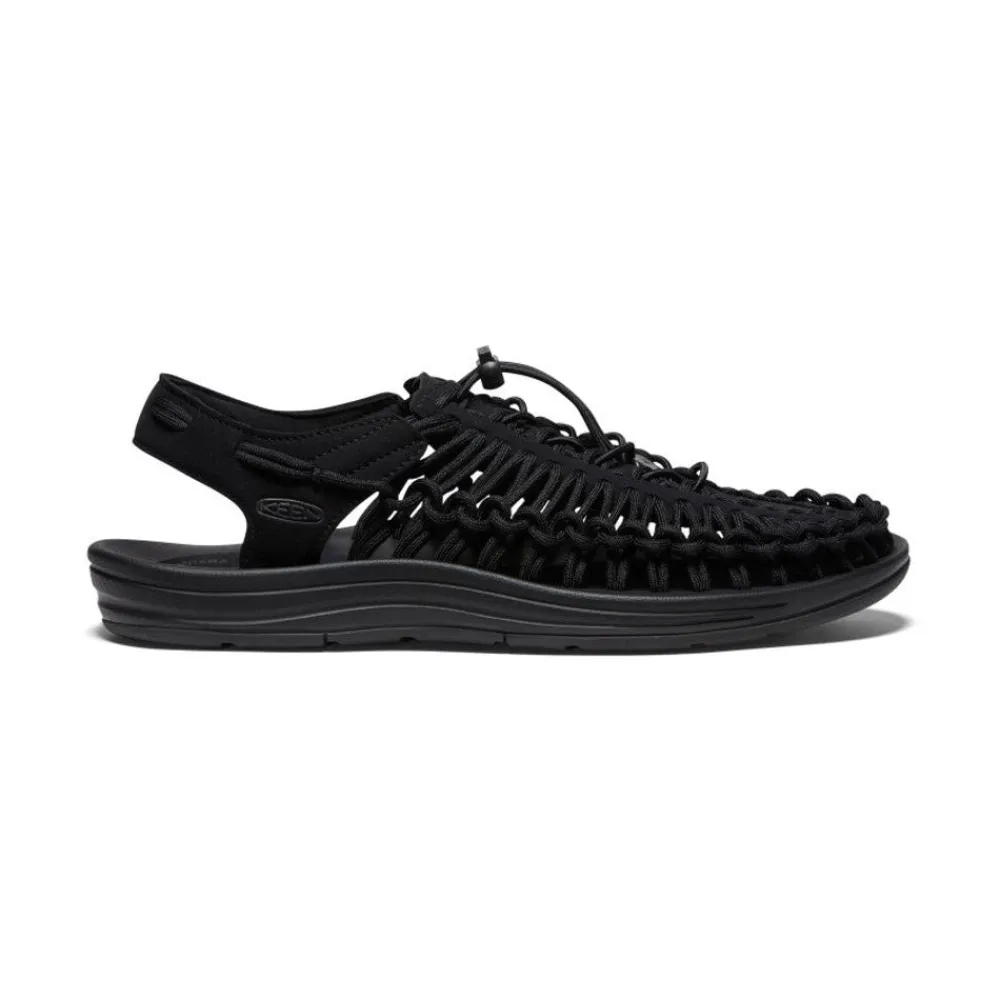 Online Men'S Uneek Sneaker | Black/Black Men Sandals
