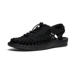 Online Men'S Uneek Sneaker | Black/Black Men Sandals