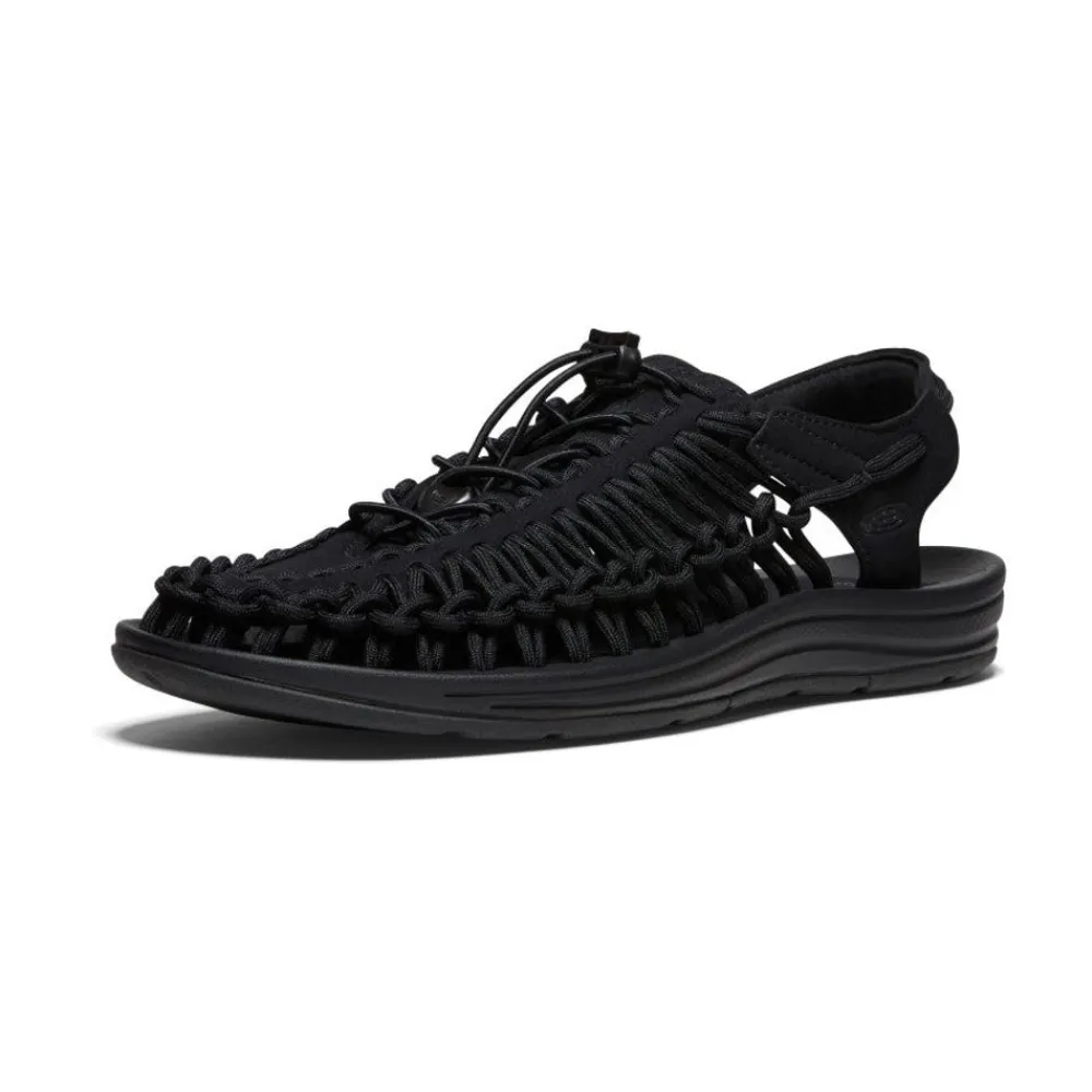 Online Men'S Uneek Sneaker | Black/Black Men Sandals
