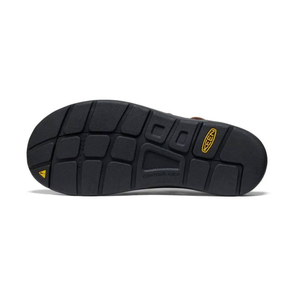 New Men'S Uneek Sneaker | Khaki/Dark Earth Men Sandals
