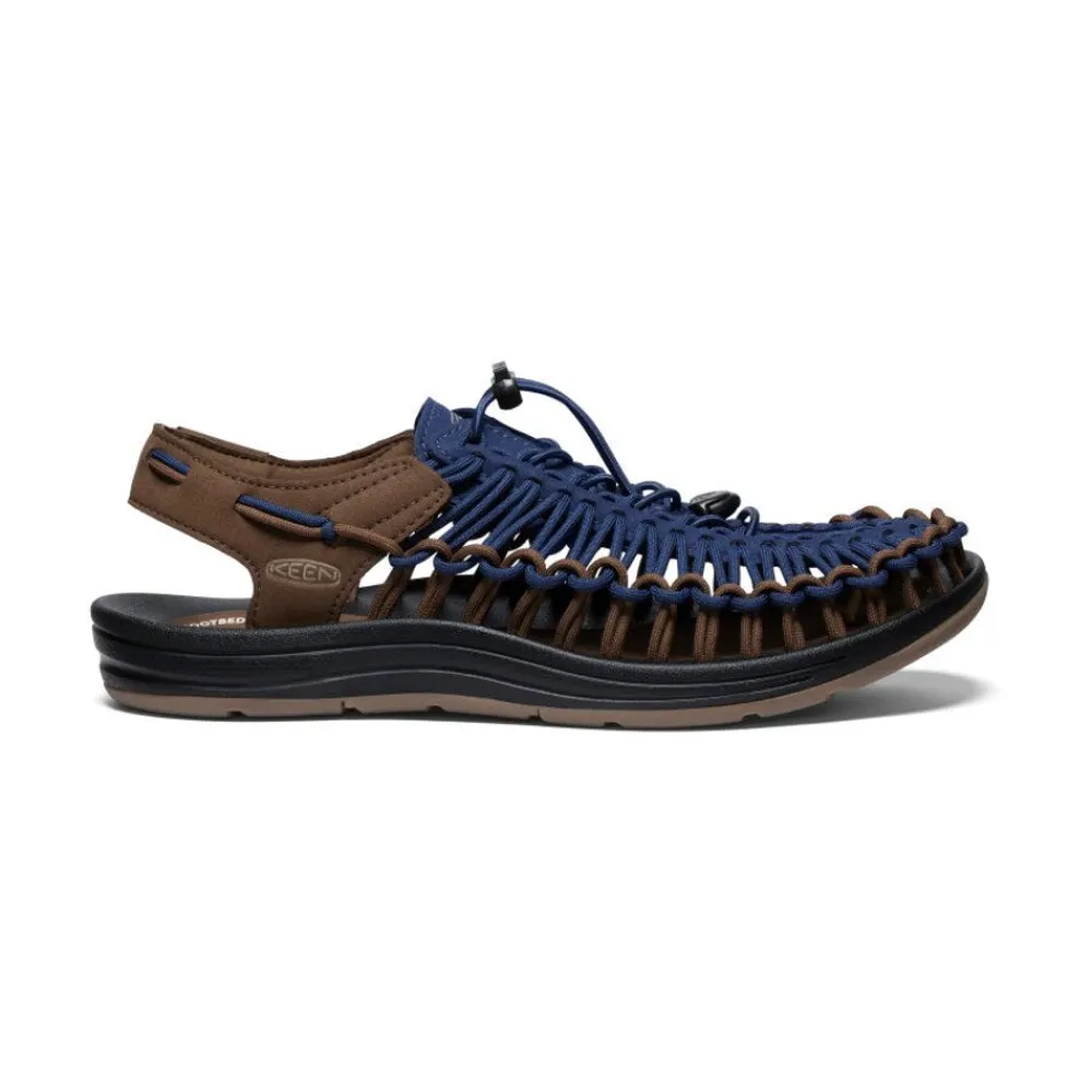 Outlet Men'S Uneek Sneaker | Naval Academy/Dark Earth Men Sandals