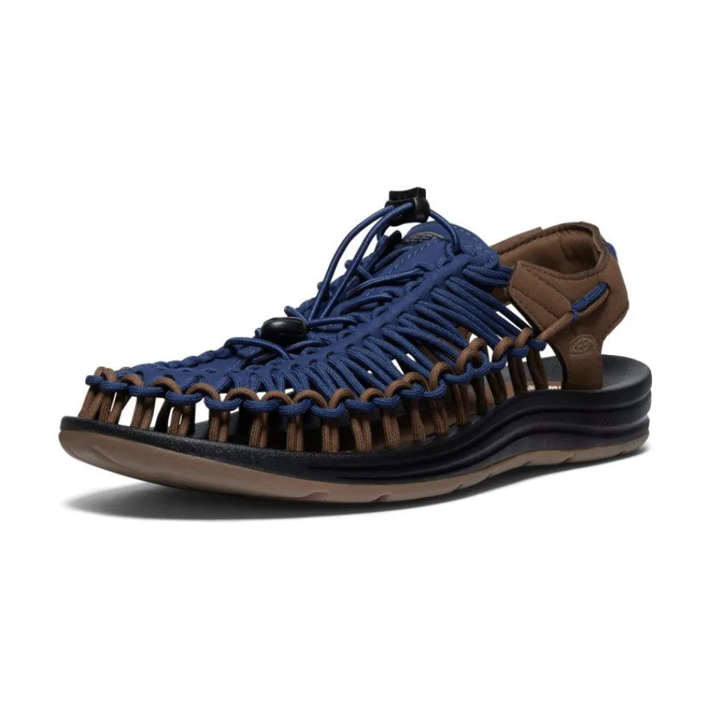 Outlet Men'S Uneek Sneaker | Naval Academy/Dark Earth Men Sandals