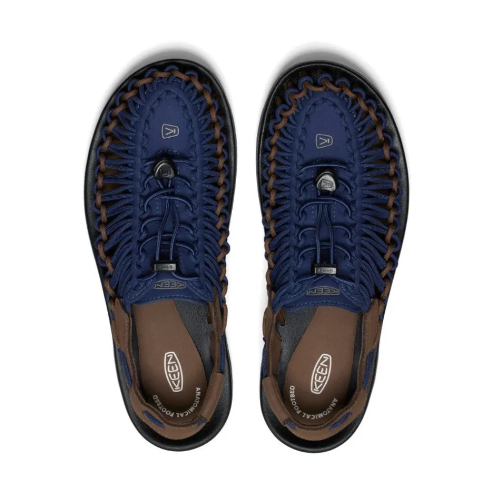 Outlet Men'S Uneek Sneaker | Naval Academy/Dark Earth Men Sandals