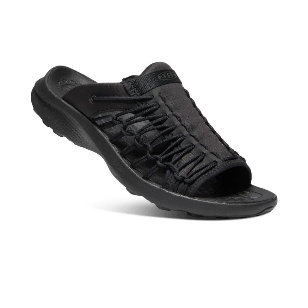 New Men'S Uneek Snk Slide | Black/Black Men Slip-Ons