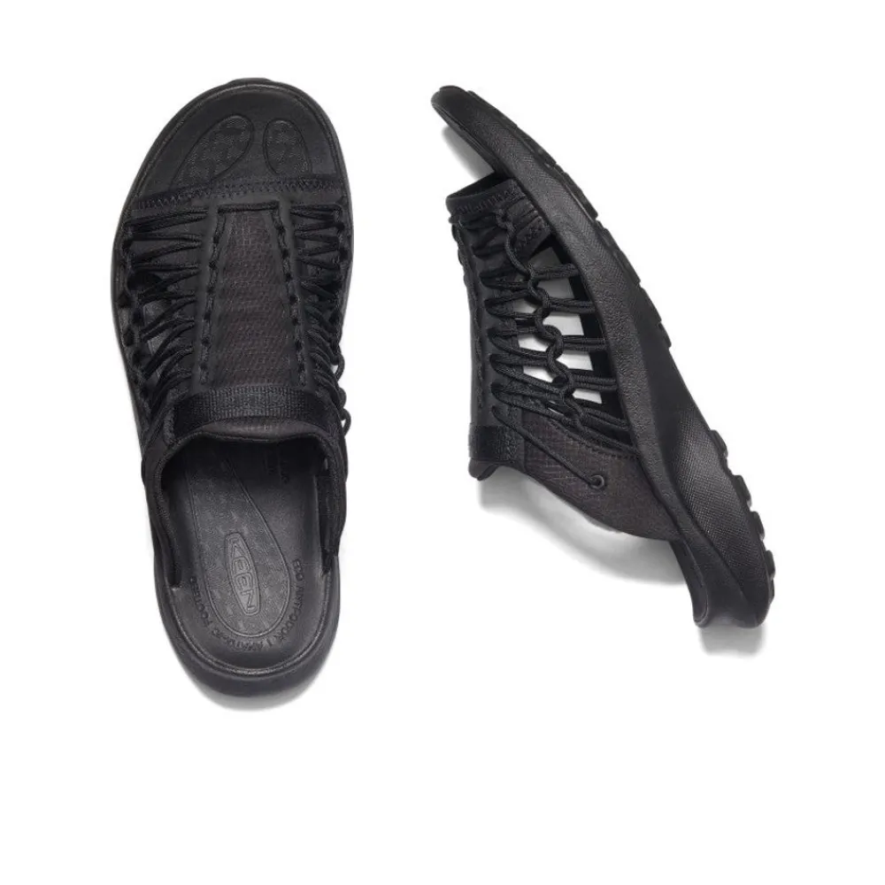 New Men'S Uneek Snk Slide | Black/Black Men Slip-Ons