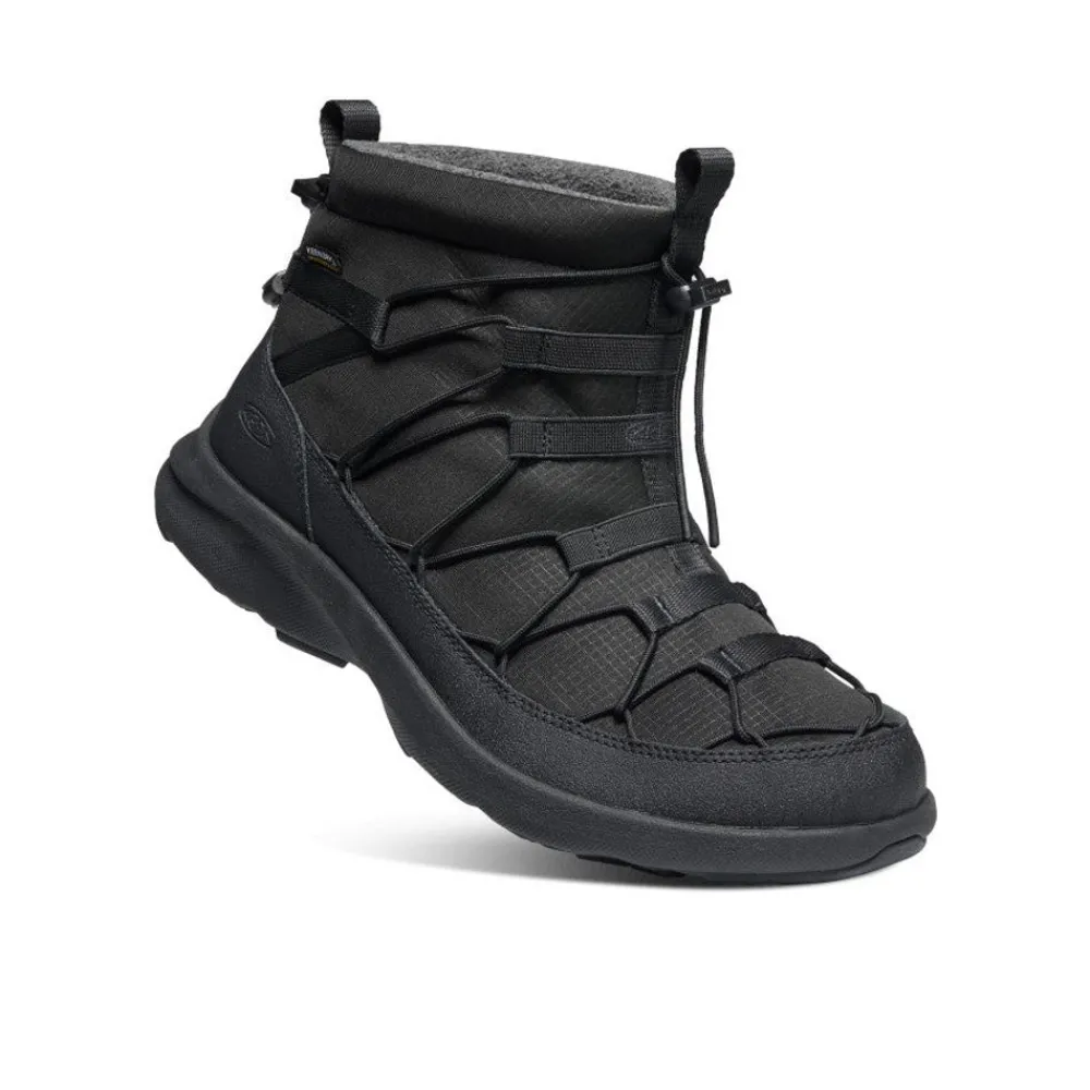 Sale Men'S Uneek Snk Waterproof Chukka | Triple Black/Black Men Slip-Ons