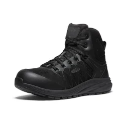 Discount Men'S Vista Energy Mid Int Met (Carbon-Fiber Toe) | Black/Raven Men Work Boots & Shoes