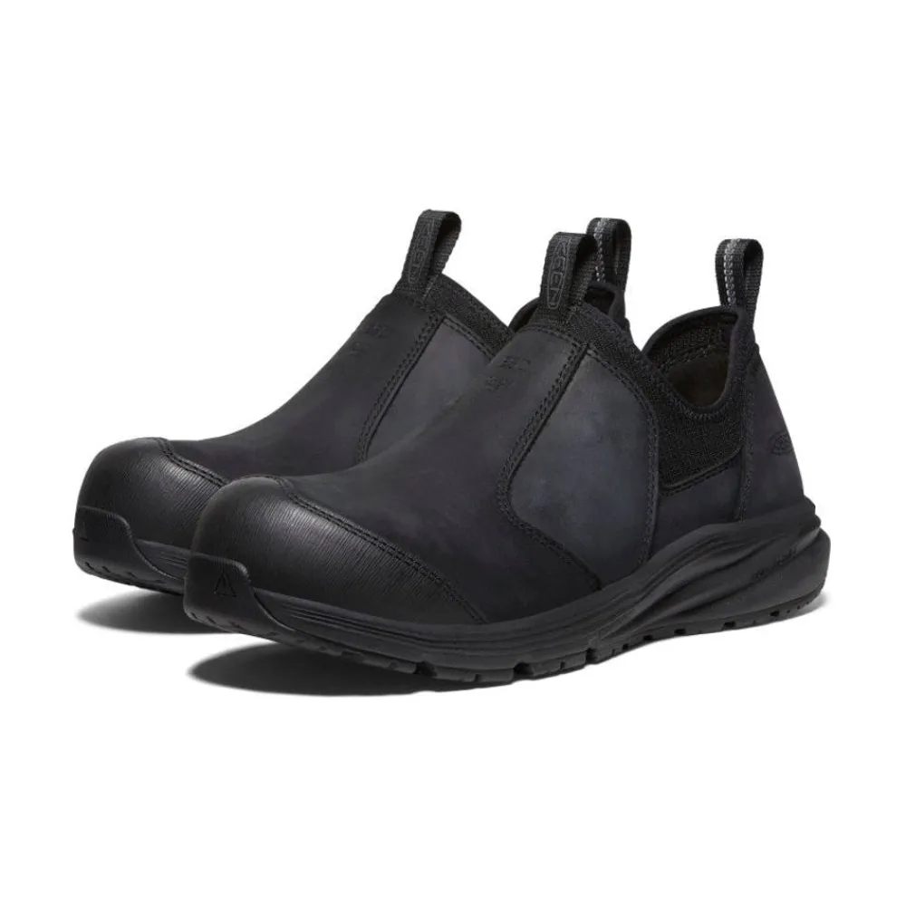 Hot Men'S Vista Energy+ Shift Esd (Carbon Fiber Toe) | Black/Black Men Work Boots & Shoes