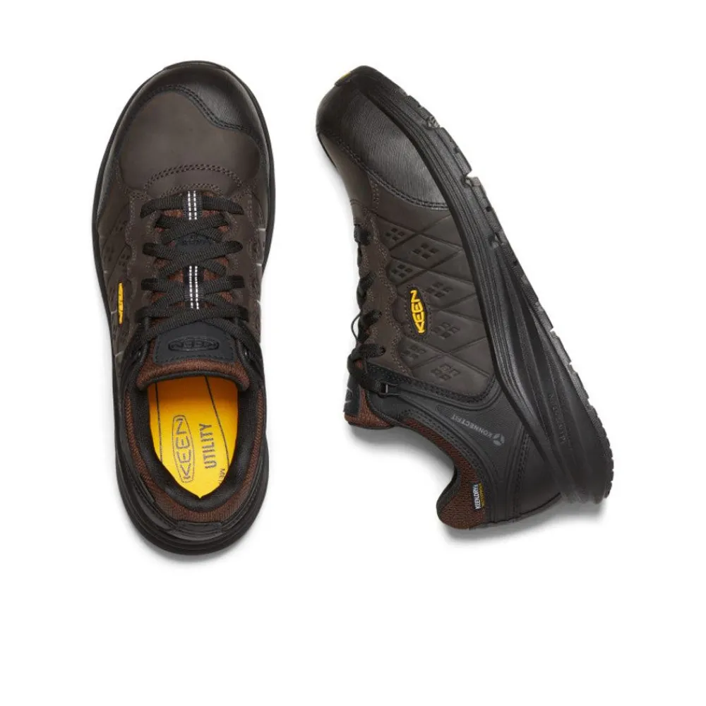 Best Men'S Vista Energy+ Waterproof (Carbon Fiber Toe) | Coffee Bean/Black Men Work Boots & Shoes