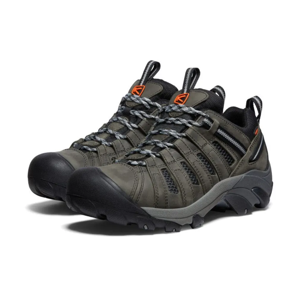 New Men'S Voyageur | Steel Grey/Scarlet Ibis Men Shoes